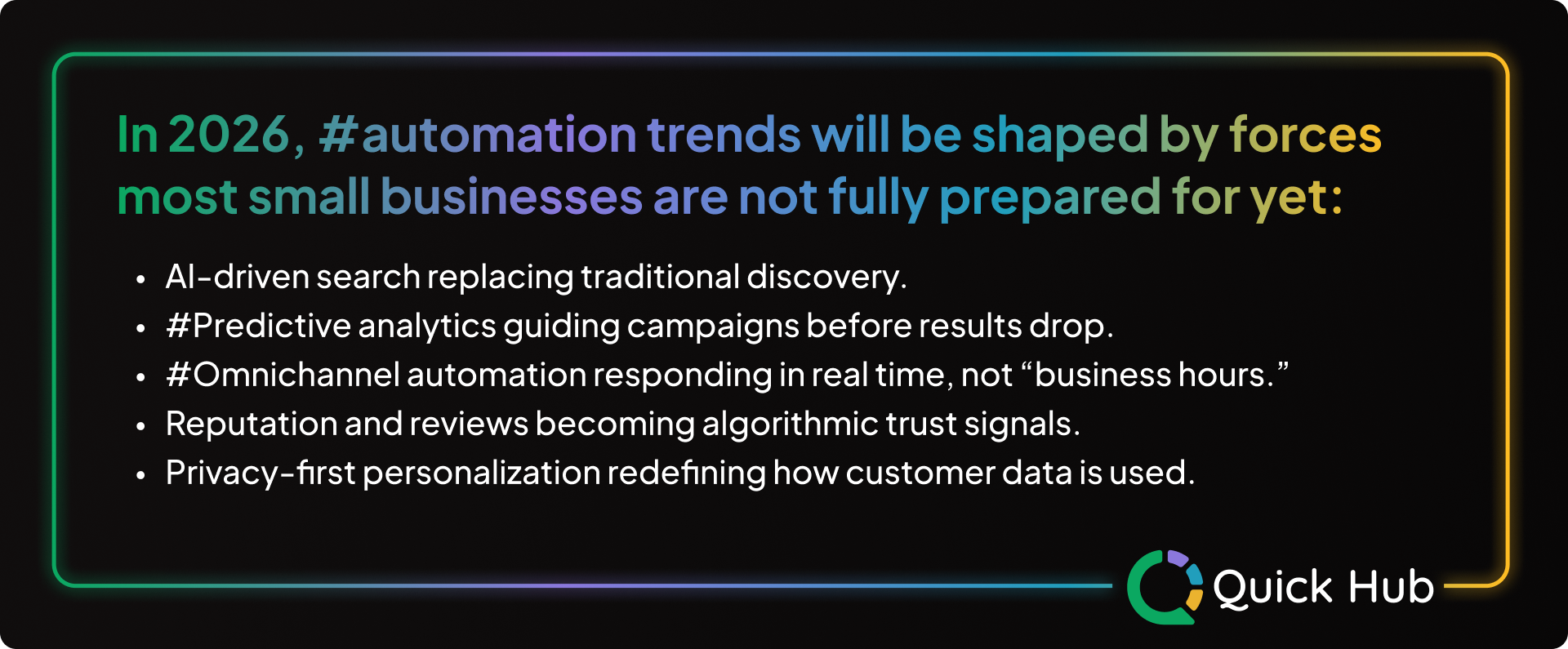 Marketing Automation Trends 2026
